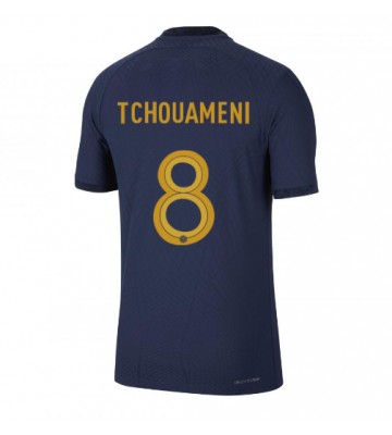 Francja Aurelien Tchouameni #8 Koszulka Podstawowych MŚ 2022 Krótki Rękaw